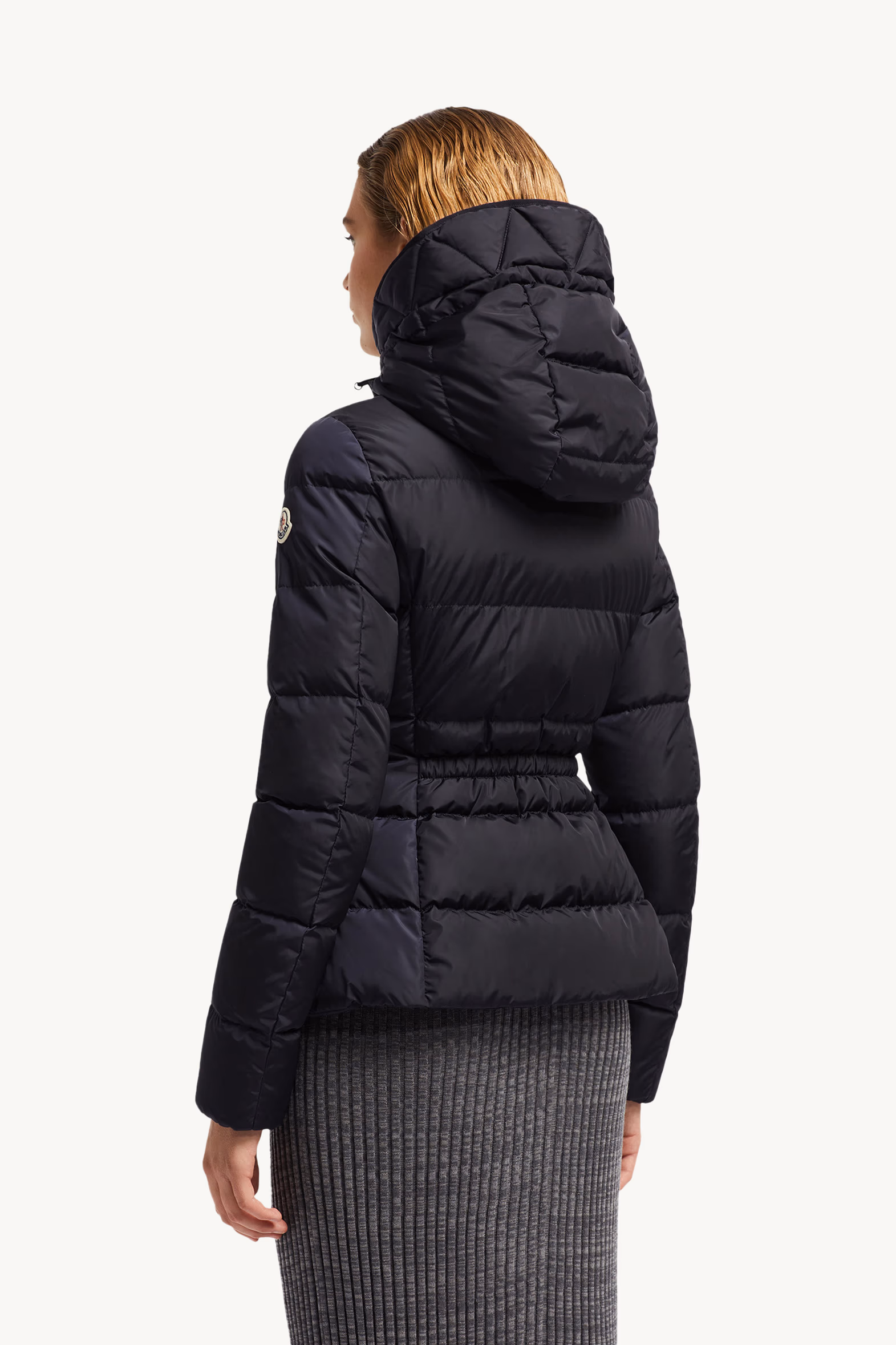Doudoune courte à capuche Avoce Femmes Bleu Nuit Moncler 5